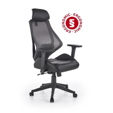 HASEL ergonominė vadovo biuro kėdė su ratukais
