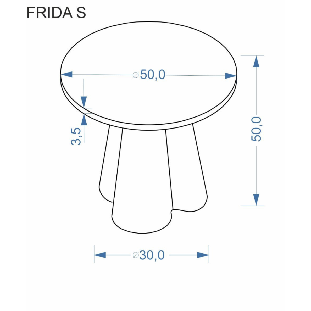 ŽURNALINIS STALIUKAS FRIDA S 3