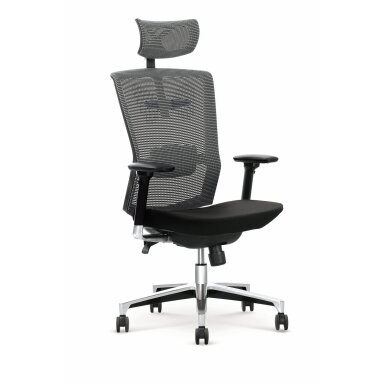 AMBASADOR ergonominė vadovo biuro kėdė su ratukais