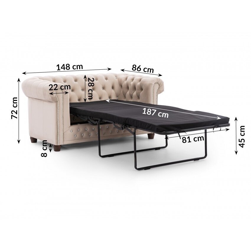 Dvivietė Sofa York Blink 4