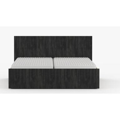 Lova IDZ 22900 + 2 Vnt. Kišeninių spyruoklių čiužinys NERO Pocket (H24 cm)