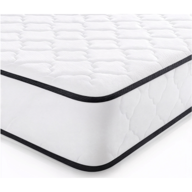 Lova MARISOL 160 + Kišeninių spyruoklių čiužinys NERO Pocket (H24 cm) 7