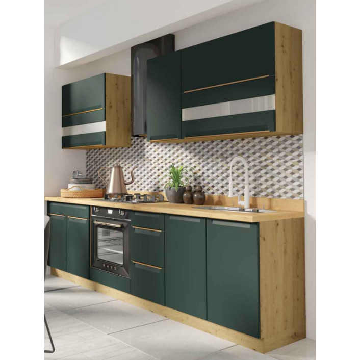 Virtuvės komplektas GLAMOUR 260 Balta 5 Virtuvės komplektas GLAMOUR 260 Balta 5