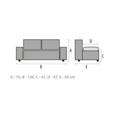 Sofa SG 2173 Velvet Sofa SG 2173 Velvet