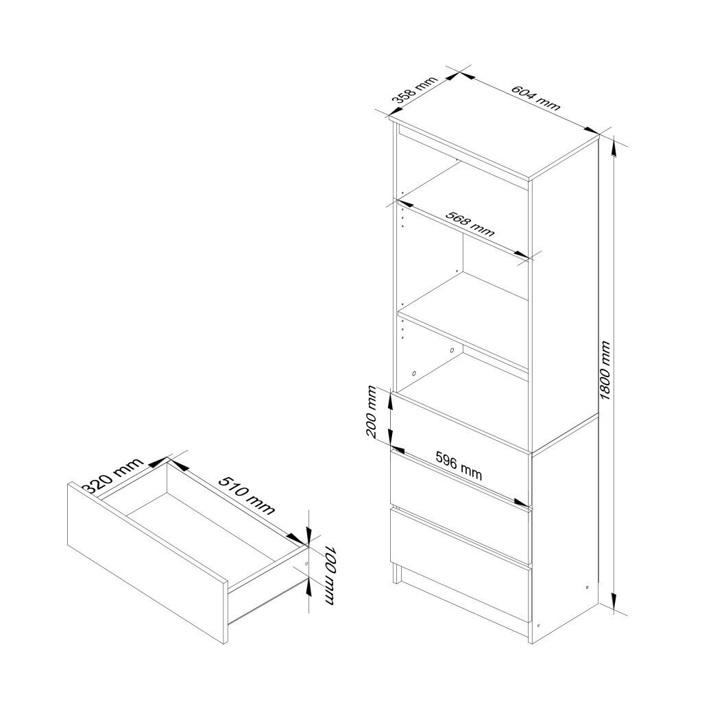 Spinta R 60 cm CLP 3