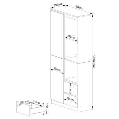 Spinta  R11 R80 1D 2SZ CLP 2