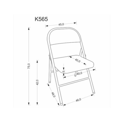 Sulankstoma Kėdė K-565 3