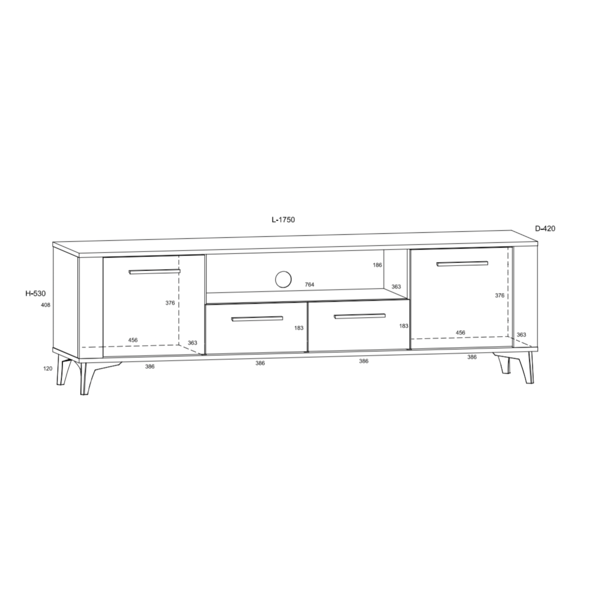 TV staliukas SIG-11 2 TV staliukas SIG-11 2