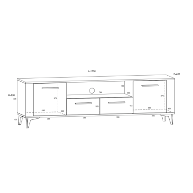 TV staliukas SIG-11 2