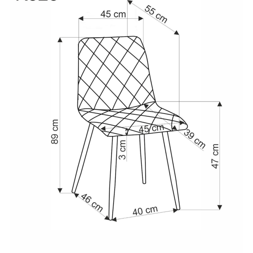 Valgomojo komplektas Amber 120 8