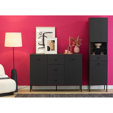 Vitrina Viena 2D Athracite