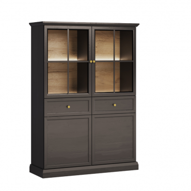 Vitrina Lucca W4D2S Grafit Vitrina Lucca W4D2S Grafit