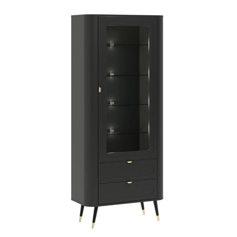 Vitrina BLACK LINE 1D2S 2