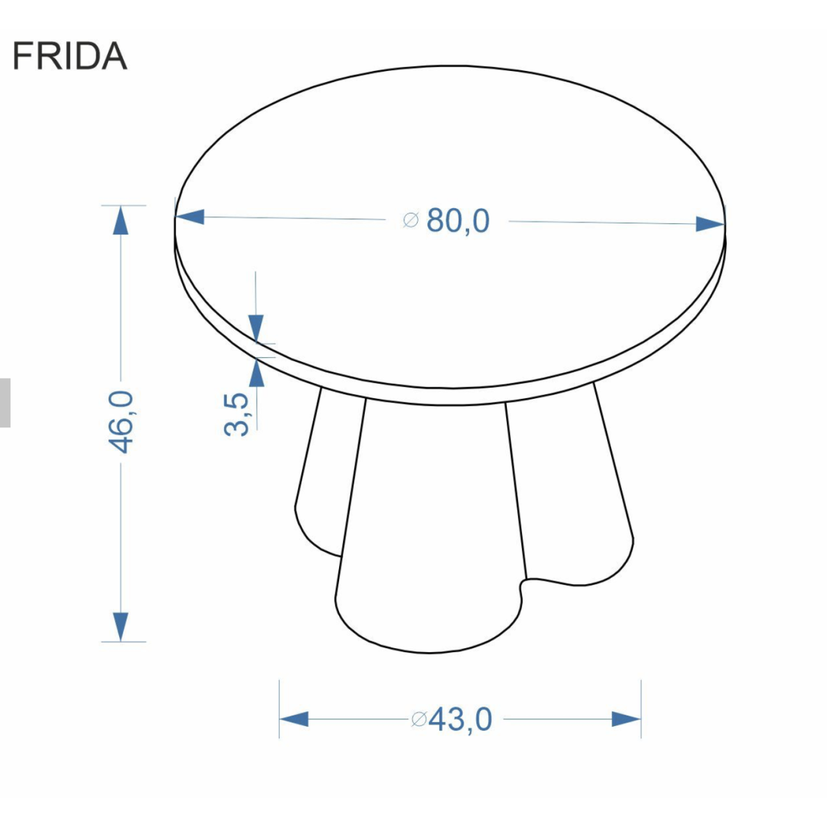 ŽURNALINIS STALIUKAS FRIDA 3