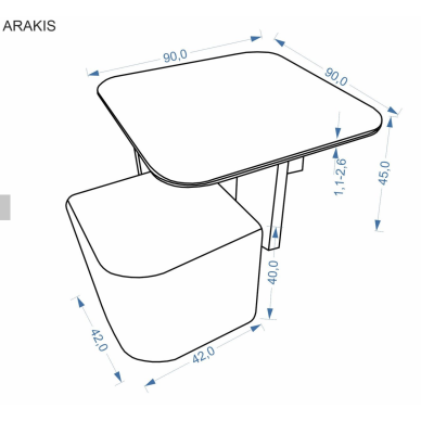 ŽURNALINIS STALIUKAS ARAKIS SU PUFAIS 2